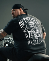Outsider For Life Men's Big & Tall 100% Cotton T-Shirt